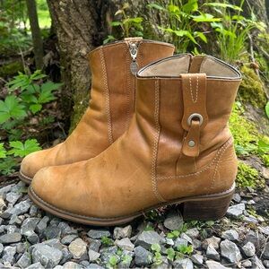 Red Wing Inez Leather Ankle Boots